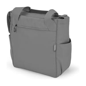 Inglesina Electa Day Bag, Grigio, Borsa Fasciatoio per Neonato, Multifunzione, Pratica e Capiente, Mamma Papà, Scomparti Organizzati
