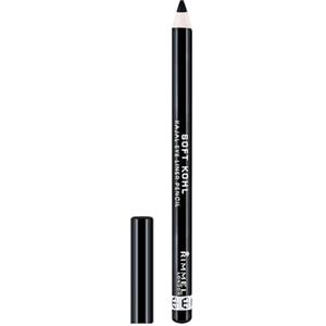 Rimmel London Soft Kohl Kajal Eyeliner Matita Occhi Morbida, 061 Jet Black