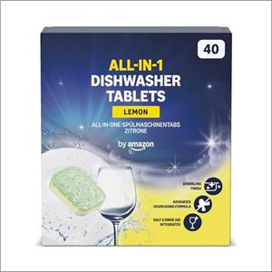 by Amazon - Pastiglie per Lavastoviglie All-in-One, al Limone, 40 capsule