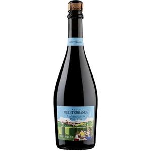 Vita Mediterranea Lambrusco Emilia IGT - Vino Rosso Biologico, 750 ml