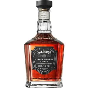 JACKDANIEL'S Jack Daniel's Single Barrel Select 70cl - Whiskey speziato invecchiato in botti di rovere. 45% vol.
