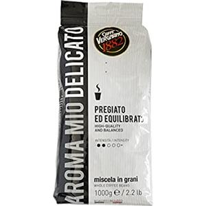 Caffè Vergnano 1882 - Caffè In Grani Aroma Mio Delicato - 1 confezione da 1 Kg