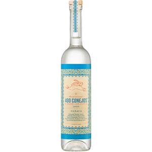 400 Conejos 70cl - Mezcal artigianale chiaro, non invecchiato. 100% Agave Espadín. 38% vol.