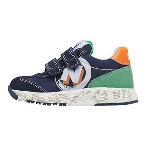 Naturino JESKO 2 VL. Suede/Nylon Sole Come with Me Navy-Green-