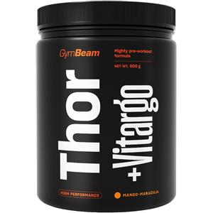 GymBeam Thor Fuel Vitargo 600 g - Integratore pre-workout con Caffeina e Carboidrato Vitargo per massimizzare le prestazioni