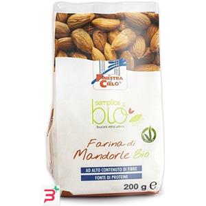 La Finestra sul Cielo Farina di Mandorle Bio 200g - Ingredienti: Farina di mandorle pelate da agricoltura biologica