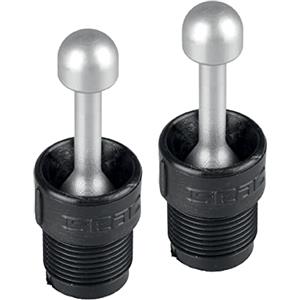 SEAC Kit Boccole Elastici per Pesca Subacquea - 2 Perni Unisex Adulto, Nero, Standard, Resistente e Facile da Usare
