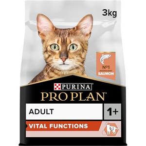 Purina Pro Plan Vital Function Crocchette Gatti Adulti Ricco in Salmone 3kg