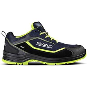 Sparco - Indy Baltimora ESD S3S SR FO LG - Scarpe Antinfortunistiche Uomo Donna - Scarpe da Lavoro Antiscivolo e Resistenti - Calzature di Sicurezza Adatte ad Ogni Condizione di Lavoro - EU 39
