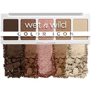 wet n wild, Color Icon 5-Pan Palette, Palette di Ombretti, 5 Colori Riccamente Pigmentati per il Trucco di Tutti i Giorni, Formula a Lunga Durata e Facile da Sfumare, Walking On Eggshells