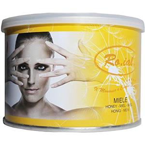 ROIAL 6X VASO CERA DEPILATORIA MIELE BARATTOLO 400 ML SCALDACERA CERETTA