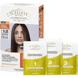 Alfaparf Milano Il Salone Straight Kit Linseed Oil - trattamento lisciante