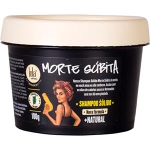 LOLA COSMETICS - Champú Sólico MORTE SÚBITA - Unisex - 100G - Purificazione e vitalità per capelli sani!