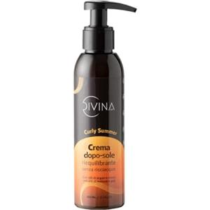 DIVINA BLK Crema dopo-sole riequilibrante per capelli mossi, ricci, super ricci, afro Curly Summer di DIVINA BLK con olii di argan e cocco, estratti di melone e goji (150ml)