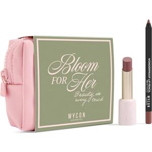 WYCON cosmetics BLOOM FOR HER 03 Glow Touch 03 + Wonderproof Lip Pencil 146