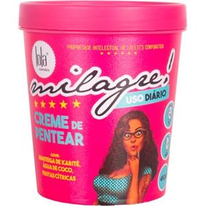 Lola Cosmetics - Crema per Capelli Milagre - Idratante e Nutriente - Formula Leggera - Senza Solfati - Adatta per Tutti i Tipi di Capelli - 450 ml