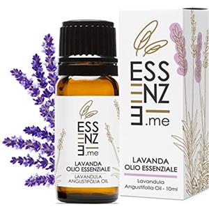 Essenze.me Puro, Elegante Benessere ESSENZE OLIO ESSENZIALE DI LAVANDA Puro al 100% Naturale, Profumo Ambiente Aromaterapia Per Diffusori INCI Lavandula Angustifolia Oil, Controllato e Confezionato in ITALIA.