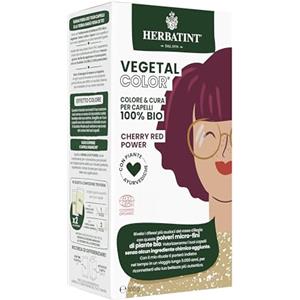 Herbatint Vegetal Color - Colorazione vegetale 100% naturale e bio CHERRY RED POWER - Ciliegia 100 gr