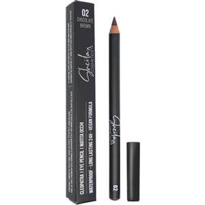 Sheila Cosmetics Cleopatra, Matita Occhi Waterproof, Texture Morbida e Sfumabile, Lunga Durata 24h, Oftalmologicamente Testata, 100% Made in Italy, Marrone