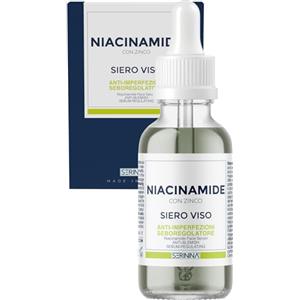 SERININA Siero Viso Niacinamide e Zinco | Glass Skin Ritual | Seboregolatore | 93% Naturale | Botanici Bio Italiani | Korean Skincare Made in Italy | 30ml