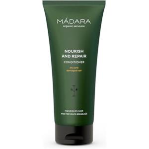 MÁDARA Organic Skincare | Balsamo Nutriente e Riparatore - 200 ml, Con Ortica del Nord e Mele Cotogne, Previeni la rottura e le doppie punte, Nutrimento profondo, Vegano, Certificato Ecocert.