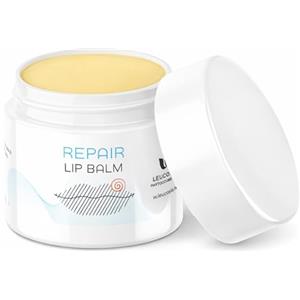 Leucosia Phytocosmetics Repair Lip Balm 15ml per Herpes Labiale, Maschera Labbra Notte e Giorno, Balsamo Riparatore con Oli Naturali, Lip Mask per Labbra Screpolate, Secche