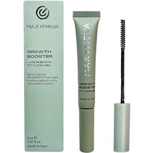 MAXYMOVA Growth Booster - Gel Siero Avanzato Ciglia e Sopracciglia con 5% Capixyl™ per ciglia e sopracciglia più forti e dall'aspetto più pieno e per fissare la curvatura dopo la Laminazione.