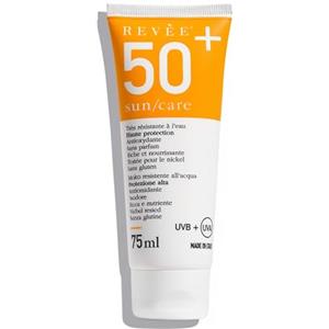 REVEE REVÉE Sun Care, Protezione Solare Cicatrici - SPF 50+ Viso e Corpo - Protegge Cicatrici, Nei, Macchie Solari - Made in Italy - Nickel Tested, Gluten Free - 75 ml