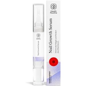 HealthRoutine Health Routine Nail Growth Serum — Siero Crescita Unghie e Rinforzante Unghie Fragili — Trattamento Unghie Mani e Piedi con Olio di Jojoba Biotina Olio Cuticole Unghie Naturale