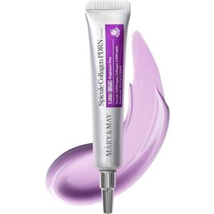 Mary&May Crema Spicule Collagene PDRN - Crema viso coreana con spicole marine e collagene francese - Trattamento per migliorare l'aspetto della compattezza, dell'elasticità, 15 g
