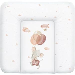 Ceba Baby® Fasciatoio Materassino - Fasciatoio neonato morbido - Cuscino Fasciatoio Lavabile per bambine e bambini - certificato Öko-Tex - impermeabile - 75x72 cm - Topo