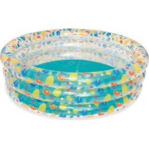 Bestway 51048 Piscinetta per bambini trasparente Sea Life, 6 anni+