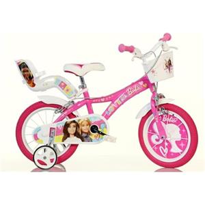 DINO BIKES per Barbie bicicletta da bambina 14" adatta a bambine di altezza compresa tra i 95 ed i 115 cm