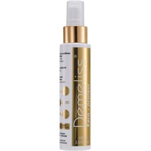 Demeliss Trattamento Termoprotettore KERA-PROTEIN 100ml - Con Cheratina - Prima della Piastra - Nutre e Protegge Capelli Ricci, Crespi, Secchi - Spray Professionale Anti Calore