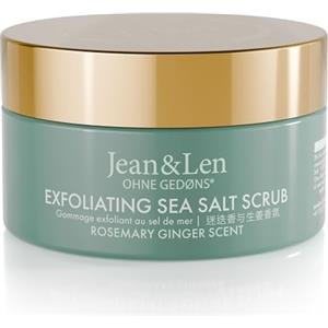 Jean & Len Scrub al Sale Rosemary & Ginger, pulizia profumata, con oli nutrienti, senza parabeni né siliconi, 200 ml