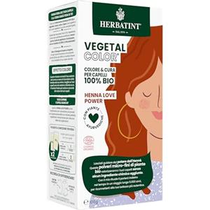 Herbatint Vegetal Color - Colorazione vegetale 100% naturale e bio HENNA LOVE POWER - Henné puro 100 gr