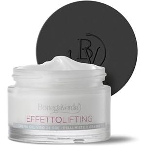 Bottega Verde - Effetto Lifting, Crema Gel Viso Antirughe e Antietà con Acido Ialuronico, 50 ml, Azione Elasticizzante e Opacizzante, per Pelli Miste o Grasse