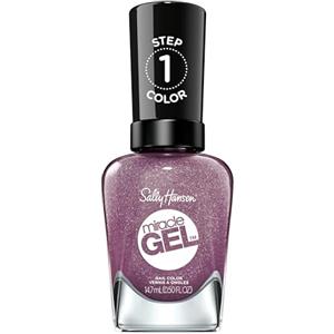 Sally Hansen Miracle Gel, Metro Midnight, Smalto gel, Smalto anti-scheggiature, Dura fino a 8 giorni