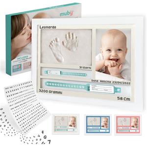 MUBY Impronta mani e piedi neonati
