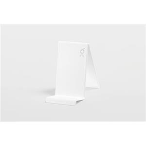 D-Segno CallMe Porta Cellulare da Tavolo, Appoggia Telefono in Metallo Verniciato, Supporto Telefono Scrivania, Porta Telefono Design Italiano Minimal, Made in Italy, cm 8,5x7,5x5 (Bianco)
