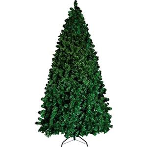 Bricozone Albero Di Natale Artificiale Effetto Realistico Montaggio Rapido E Facile Folto Ampia Chioma Foglia Con Doppia Colorazione In PVC Con Base In Metallo Abete Natalizio (150 Cm)