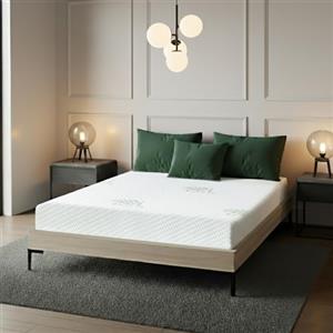 Sleephome Materasso Singolo 80x190 h 20 cm Molle Insacchettate e Memory Foam Mediterraneo - Dispositivo Medico Classe 1 Detraibile - Ortopedico, Accoglienza Avvolgente - Made in Italy