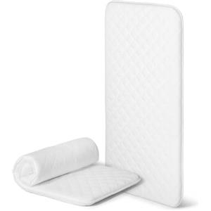epselia ENJOY THE ITALIAN UNIVERSE EPSELIA Materasso Lettino per Bambini Arrotolabile e Bordato per Viaggio o Campeggio, cm 60x120 H4 Certificato Antisoffoco EN16890:2017 Poliuretano CertiPUR™ OEKO-TEX®
