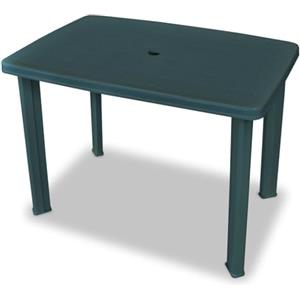 MAURY'S IL NUMERO UNO DEL RISPARMIO Maury's Tavolo da Giardino in Plastica: Moderno, Resistente ed Adatto anche per gli Interni.Facile da Riporre e Perfetto per gli Spazi Esterni. (Verde, Faretto-101x68xh72 cm)