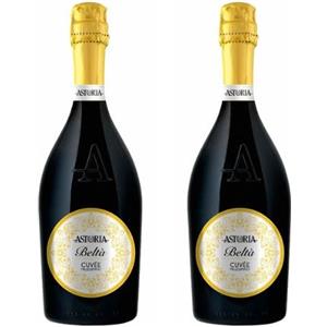 Generico Astoria Belta' Cuvee Brut Millesimato - Spumante Cuvée - 2 Bottiglie da 75 cl