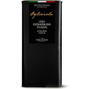 TERRE DI LIDIA SAPORI E SAPERI DI PUGLIA Terre di Lidia - Olio extravergine di oliva - 1 Latta da 5 L - Filiera corta, Campagna 2025/2026, Estratto a freddo - Varietà Ogliarola, Gusto Delicato - Produzione 100% italiana