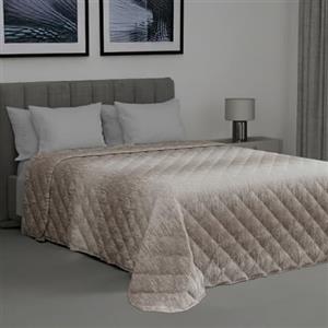 Dorian Home - Trapuntino Leggero Matrimoniale 260x270 100% Puro Cotone Morbido Certificato Traspirante, Copriletto Estivo e Autunnale Trapuntato Ideale 4 Stagioni, Trapunta Primaverile Mezza Stagione