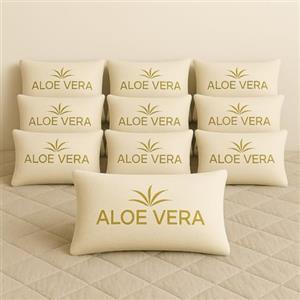 Corredocasa Set 10 Guanciali Cuscini Letto Made in Italy - Bianchi, Traspiranti, Anallergici e Antiacaro - Adatti a Qualsiasi Materasso Anatomici - Disponibli in 3 Modelli (Memory Foam)