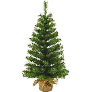 MAURY'S IL NUMERO UNO DEL RISPARMIO MAURY'S ALBERO DI NATALE SINTETICO JUTA VERDE (90 cm, Verde)