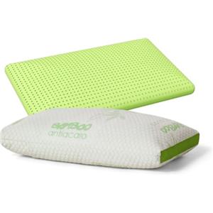 epselia ENJOY THE ITALIAN UNIVERSE EPSELIA Cuscino Guanciale Letto Memory Foam Rivestimento BAMBU' BIO, modello saponetta cm 70x40 H12 con fascia perimetrale Traspirante 3D, Sfoderabile, CertiPUR™ OEKO-TEX®